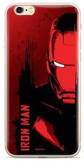 MARVEL Iron Man 004 Zadní Kryt pro Huawei Y7 2019 Red MPCIMAN1013