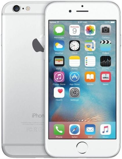 Apple iPhone 6S, 128 GB, stříbrný