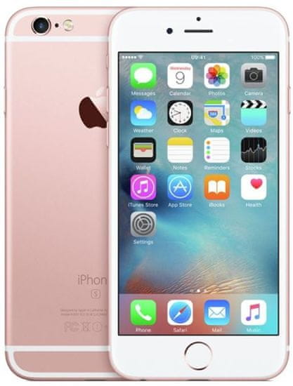 Apple iPhone 6S, 32 GB, růžově zlatý