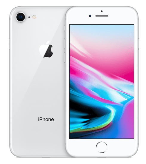 Apple Refurbished iPhone 8, 64GB, Silver