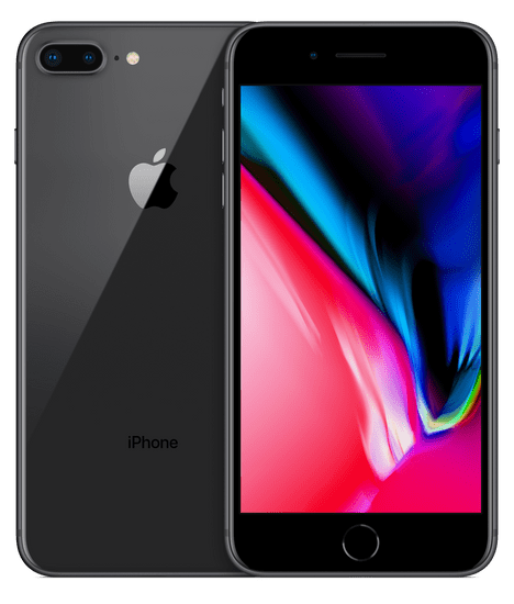 Apple iPhone 8 Plus, 128GB, Vesmírně šedý - rozbaleno