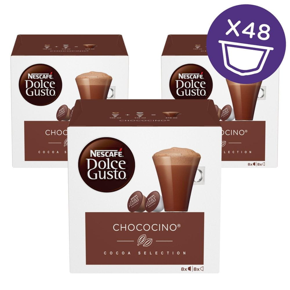 Levně NESCAFÉ Dolce Gusto® čokoládový nápoj Chococino 3balení