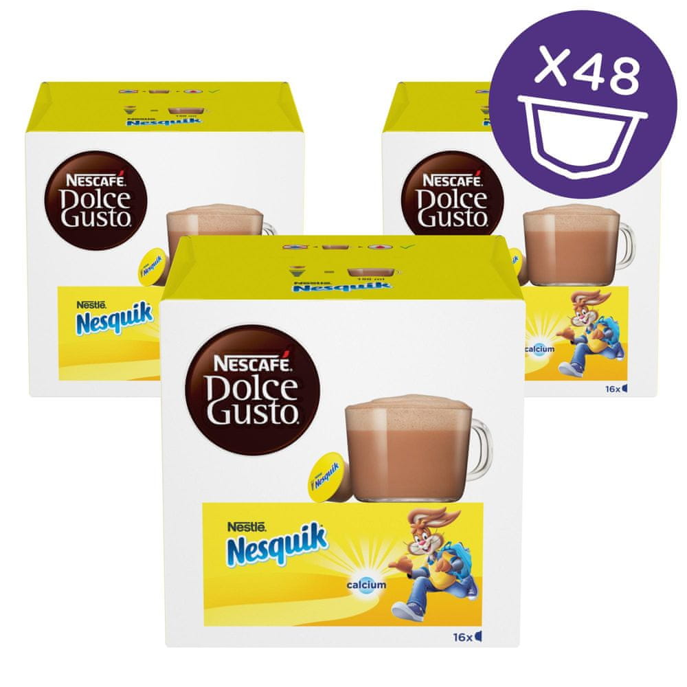 Levně NESCAFÉ Dolce Gusto® čokoládový nápoj Nesquik 3balení