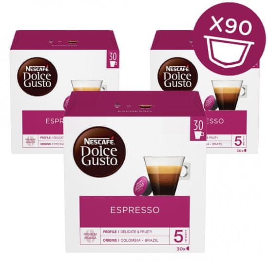 NESCAFÉ Dolce Gusto® kávové kapsle Espresso XXL 3balení