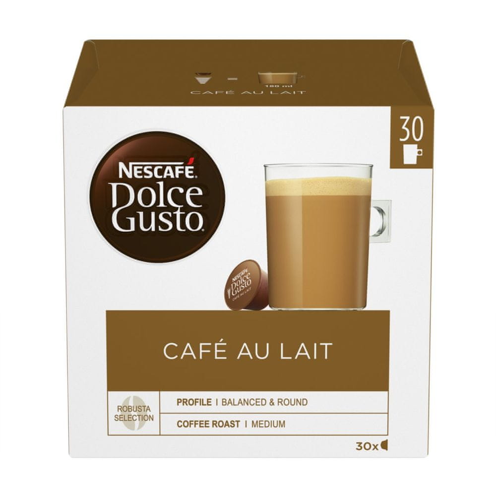 Levně NESCAFÉ Dolce Gusto® kávové kapsle Café au Lait 3balení XXL