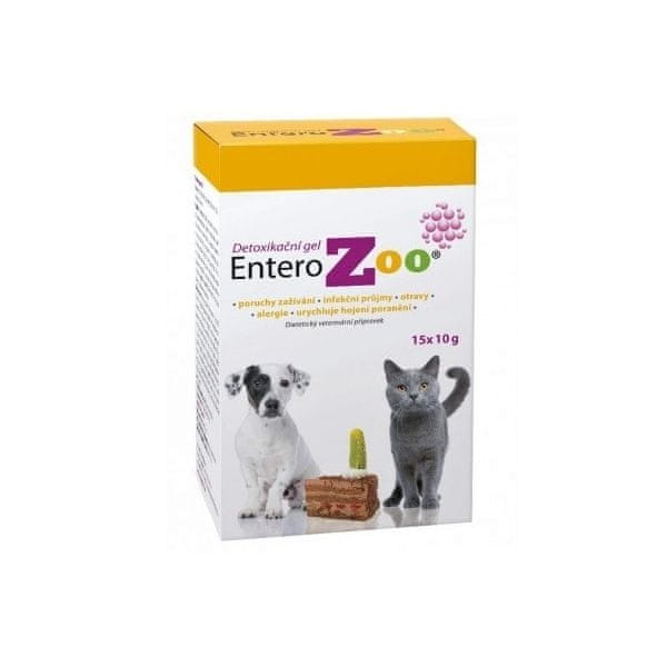 Levně Entero Zoo detoxikační gel 15x10g