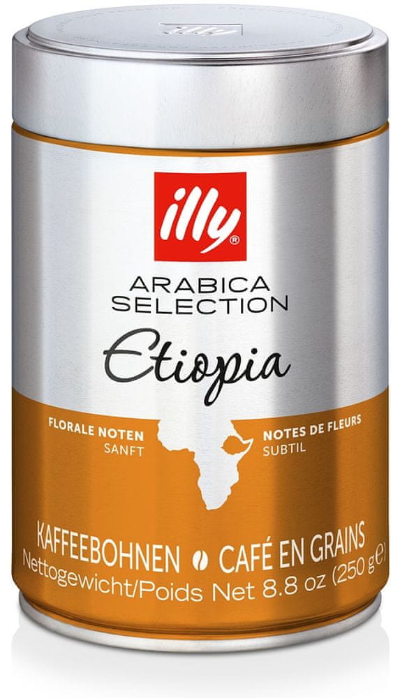 Levně illy Zrnková káva Monoarabica Etiopia 250 g