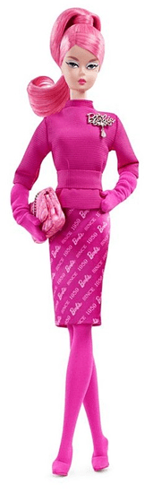Mattel Barbie Panenka k 60. výročí pink
