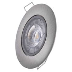 Emos LED bodové svítidlo Exclusive stříbrné, 5W neutrální bílá