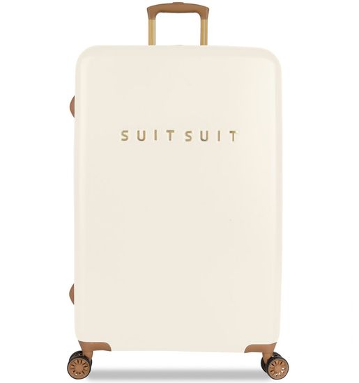 SuitSuit Cestovní kufr TR-7104/3-L - Fab Seventies Antique White