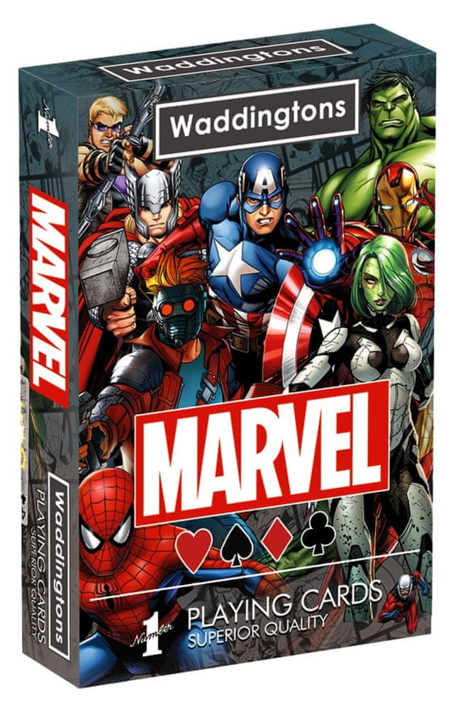 Winning Moves Waddingtons Hrací karty: Marvel Universe