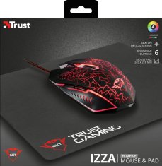 Trust GXT 783 Gaming Mouse + Mouse Pad (22736) - rozbaleno