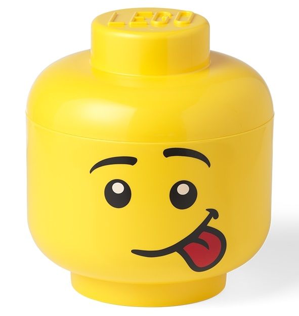 Levně LEGO Úložná hlava (velikost S) - silly