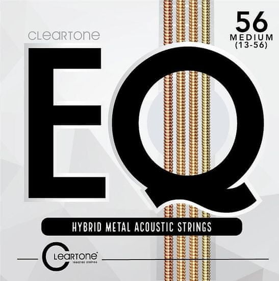 Cleartone EQ 13-56 Medium Kovové struny pro akustickou kytaru