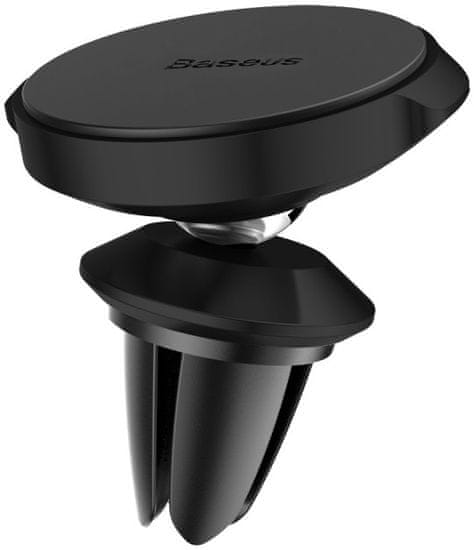 BASEUS Small Ears magnetický držák telefonu do ventilační mřížky auta SUER-A01, černý