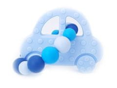 KidPro Silikonové kousátko: Autíčko modré