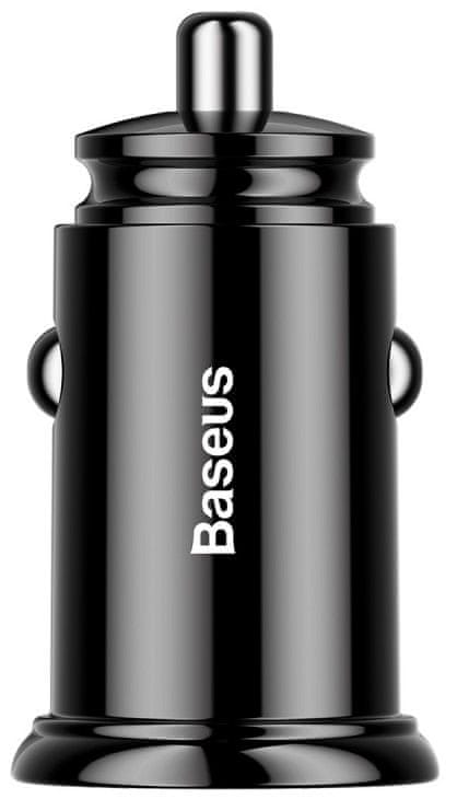BASEUS Circular nabíječka do auta s 2× USB CCALL-YD01, černá