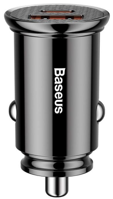 Levně BASEUS Baseus Circular nabíječka do auta CCALL-YS01, černá