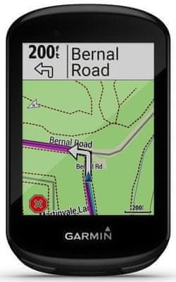 GPS navigace na kolo Garmin Edge 830, cyklomapy Evropy, navigování, notifikace z telefonu, detekce nehody, dotykový displej
