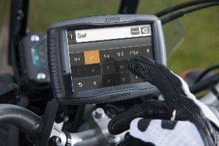 GPS navigace Garmin Zumo 595 Lifetime Europe45, mapa Evropy s aktualizacemi, na motorku