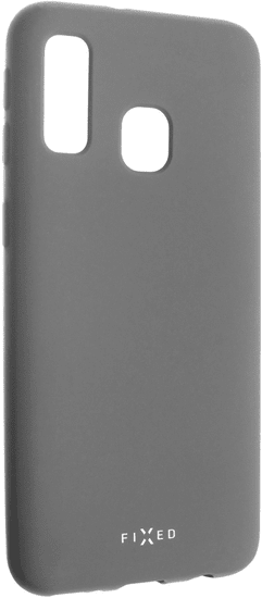 FIXED Zadní pogumovaný kryt Story pro Samsung Galaxy A40, šedý FIXST-400-GR
