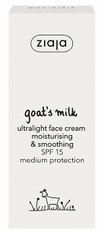 Ziaja Vyhlazující denní krém SPF 15 (Ultra Light Face Cream) 50 ml
