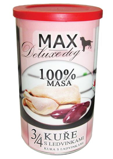 FALCO MAX deluxe 3/4 kuřete s ledvinkami 1200g