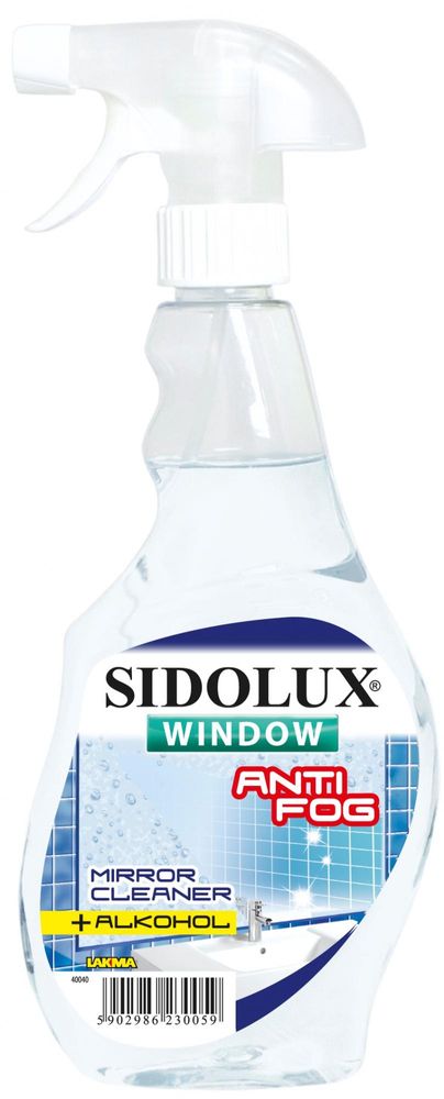 Levně Sidolux Čistící prostředek na okna s nano technologií Proti zamlžování 500 ml
