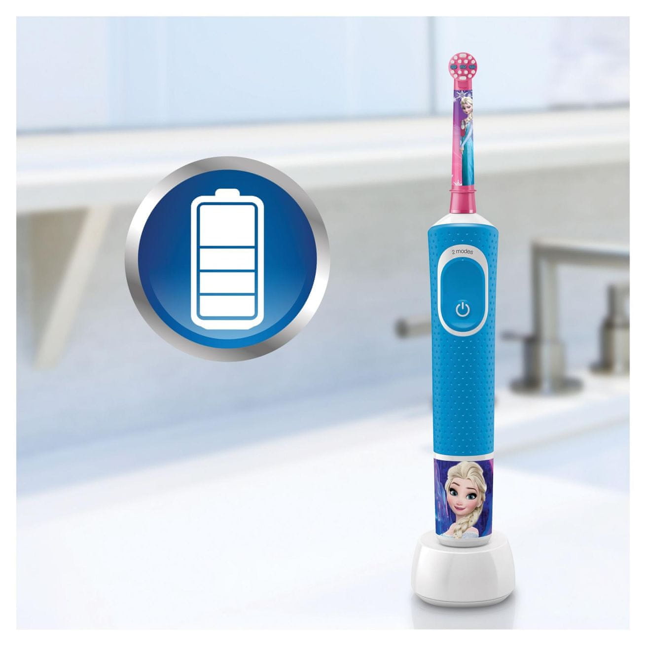  Oral-B Vitality Frozen + lonček, akumulatorska baterija