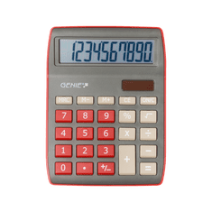 Genie Kalkulačka 840DR tmavě červená