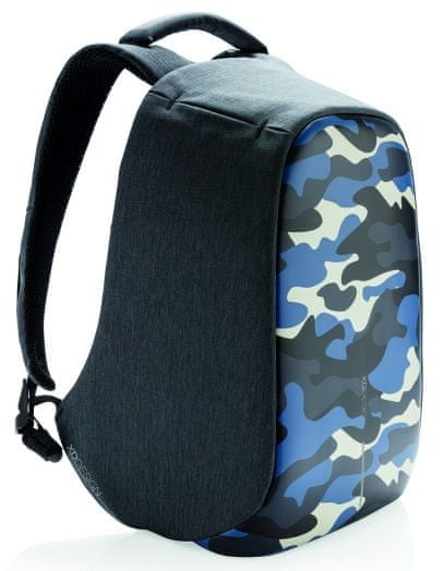 XD Design Městský bezpečnostní batoh Bobby Compact Print 14", camouflage blue P705.655