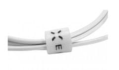FIXED Autonabíječka s odnímatelným microUSB kabelem, 2,4A, bílá FIXCC-UM-WH