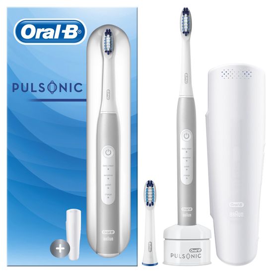 Oral-B elektrický zubní kartáček Pulsonic Slim Luxe 4200 White Ecom pack
