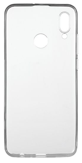 EPICO Pružný plastový kryt pro Huawei P Smart (2019) RONNY GLOSS - bílý transparentní 25510101000001