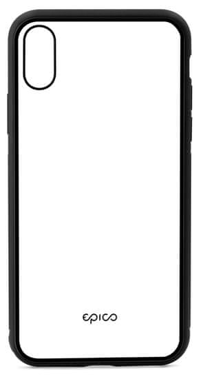 EPICO GLASS CASE pro iPhone X / iPhone XS - transparentní/černý