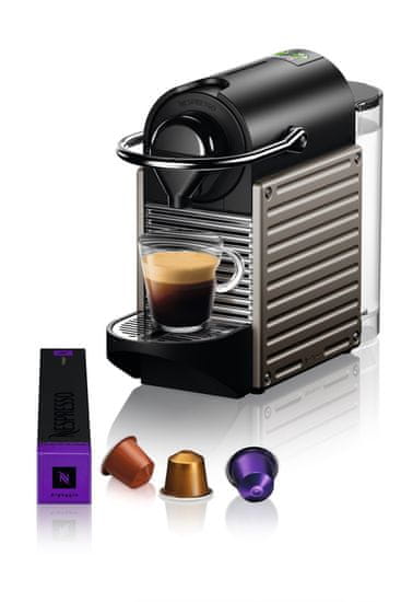 Nespresso kávovar na kapsle Krups Pixie Titan XN304T10 - rozbaleno