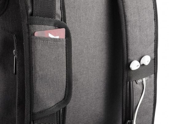 XD Design Cestovní bezpečnostní batoh/taška Bobby Duffle 30 l, černý P705.271 - rozbaleno