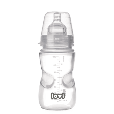 Levně LOVI kojenecká lahev Super vent transparentní 250 ml