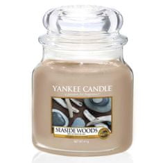 Yankee Candle vonná svíčka Seaside Woods (Přímořská dřeva) 411g