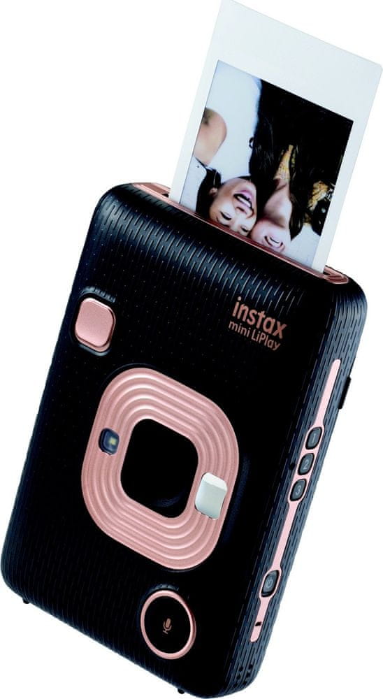 Levně FujiFilm Instax Mini LiPlay Elegant Black
