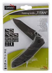 Cattara Nůž zavírací TITAN s pojistkou 22cm
