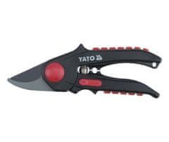 YATO Nůžky zahradnické 190mm (průměr do 15mm) šikmý stříh