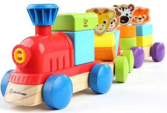 Hape Baby Einstein Hračka dřevěná Discovery Train
