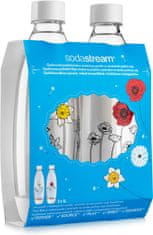 SodaStream Lahev FUSE 2 x 1 l Květiny v zimě