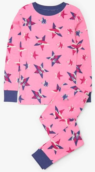 Hatley dívčí pyžamo s hvězdičkami