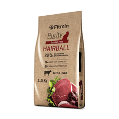 Fitmin cat Purity Hairball 1,5 kg EXPIRACE 07.05.2023