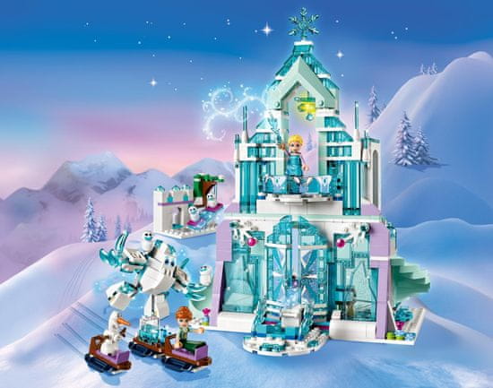LEGO Disney Princess 43172 Elsa a její kouzelný ledový palác