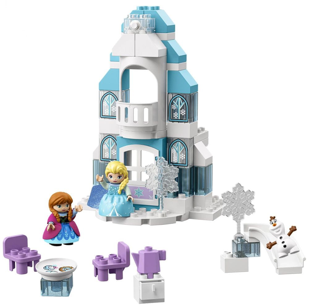 LEGO DUPLO® 10899 Zámek z Ledového království - rozbaleno