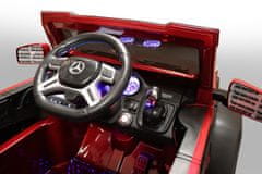 Beneo Elektrické autíčko Mercedes-Benz G63 6X6, Lakované, LCD obrazovka, 6 Kol, Podsvícené kola