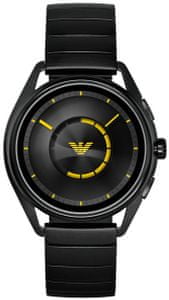 chytré hodinyk smartwatch emporio armani art5007 ios android nerez ocel odolné vodě fitness funkce bluetooth